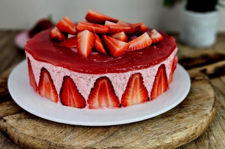 bavarois fraises