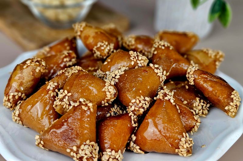 Briouates aux cacahuètes