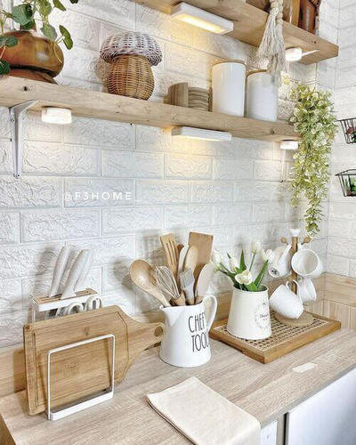 decorer des etageres de cuisine 13