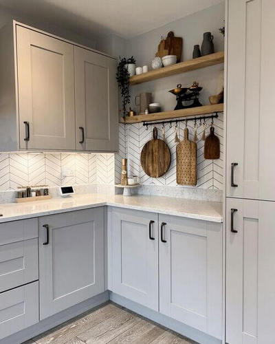 decorer des etageres de cuisine