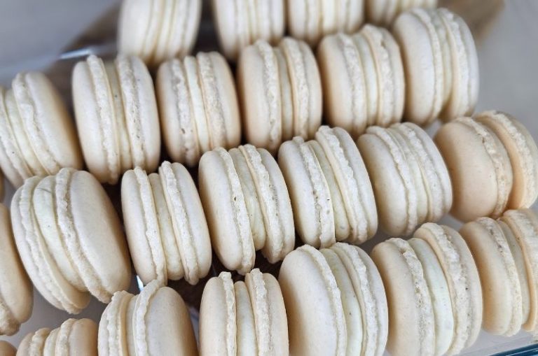 Macarons pour débutants, ganache vanille