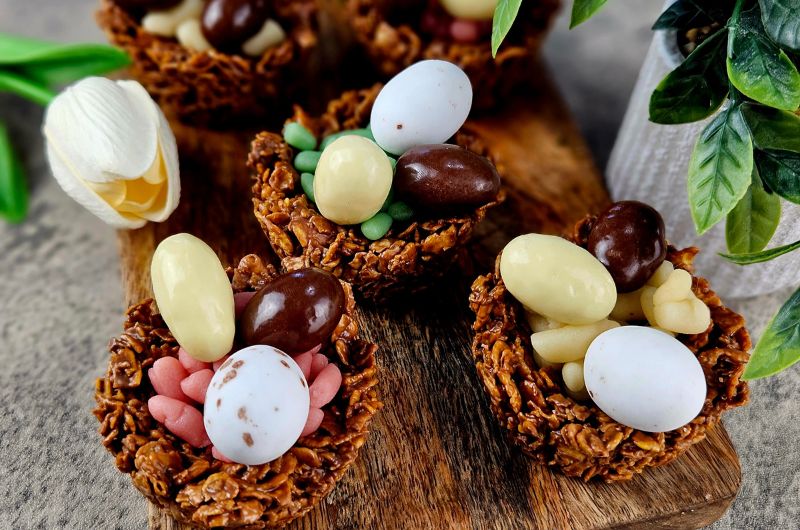 Nids de Pâques corn flakes