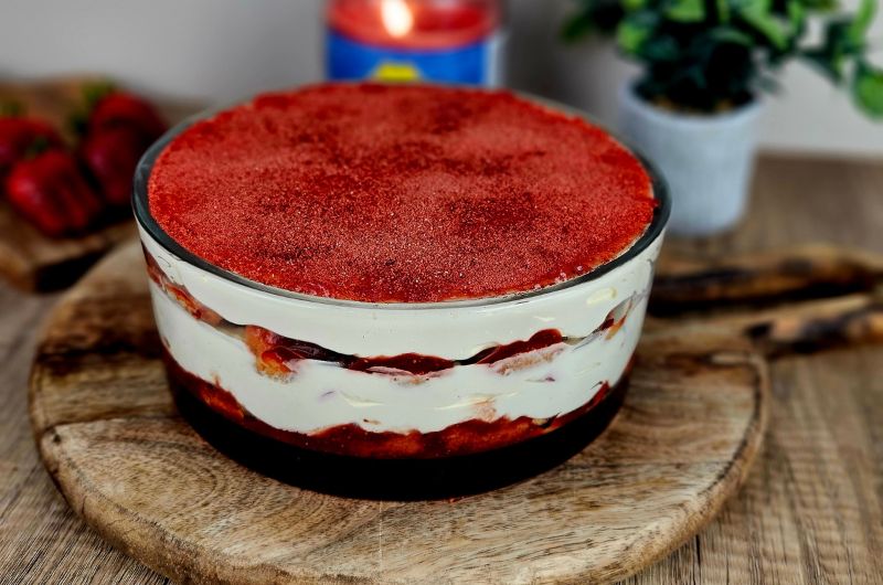 Tiramisu aux fraises