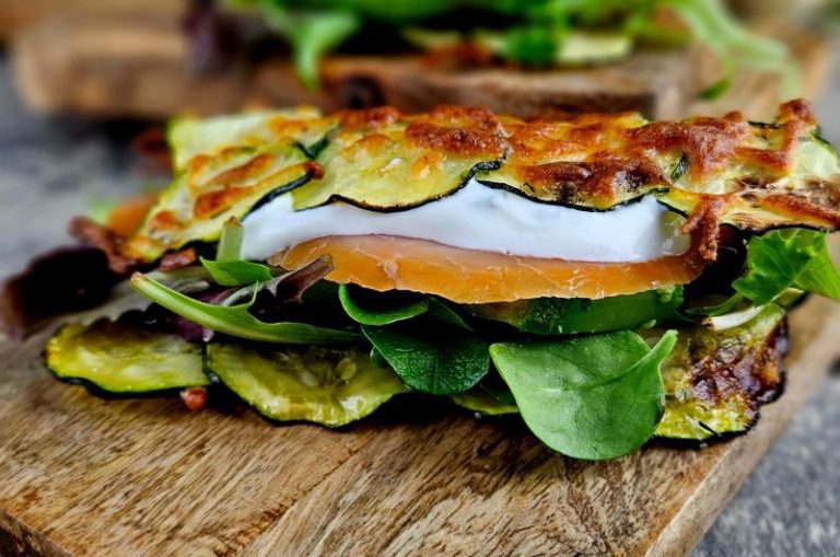 Wraps de courgettes