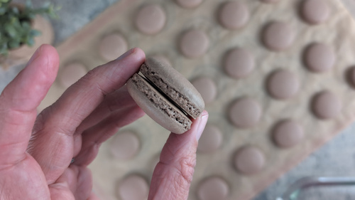 macarons au chocolat 2