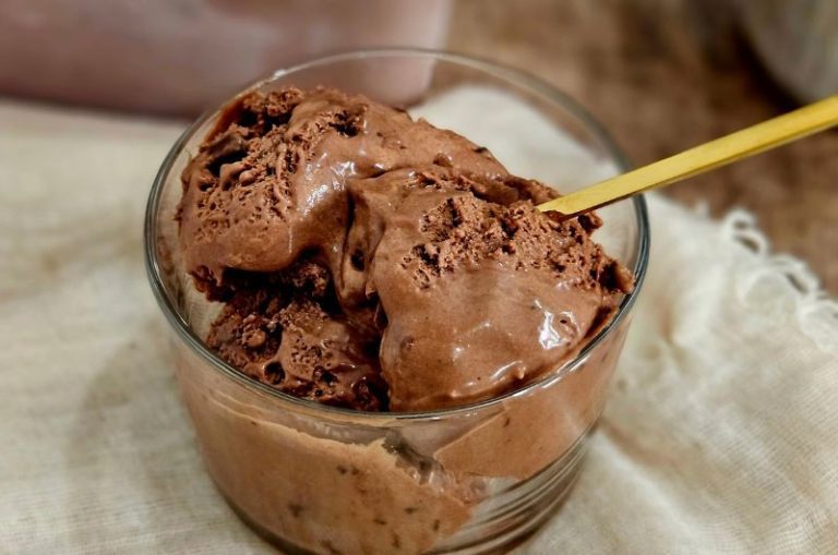 glace au chocolat 3 ingredients