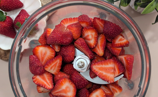 mousse aux fraises 3