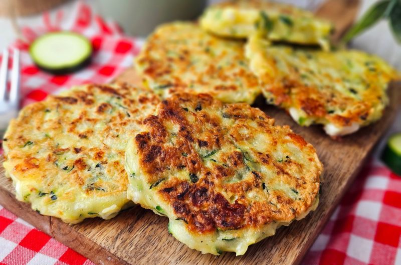 Beignets de courgettes fêta