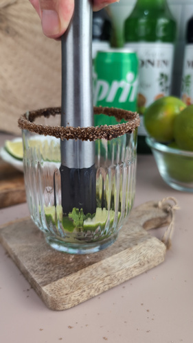black virgin mojito