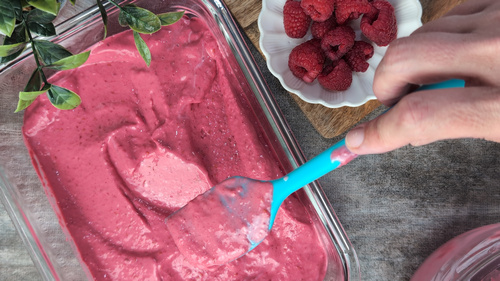 glace a la framboise 1