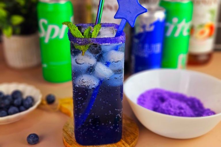 mocktail myrtilles red bull blue edition