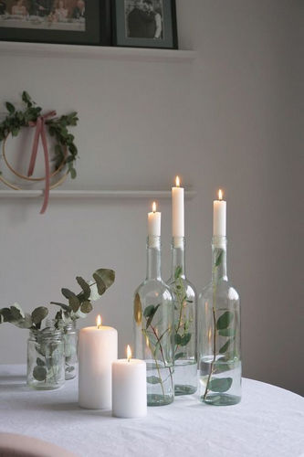 decoration de noel blanche et verte 7