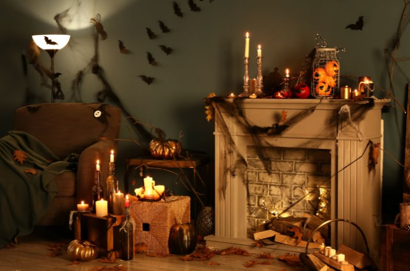 16 idées de décorations d’intérieur d’Halloween effrayantes