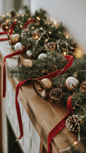 decorations de cheminee de noel 4