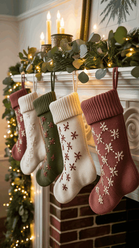 decorations de cheminee de noel 5