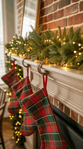decorations de cheminee de noel 7
