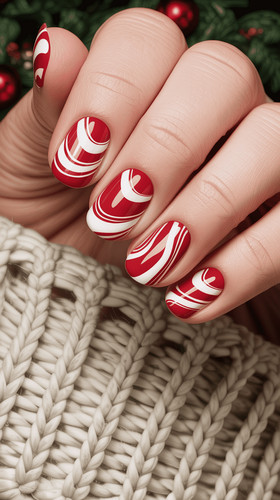ongles de noel