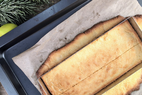 buche pommes caramel vanille