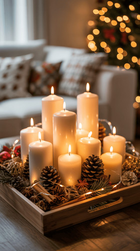 decoration de bougies de noel 6