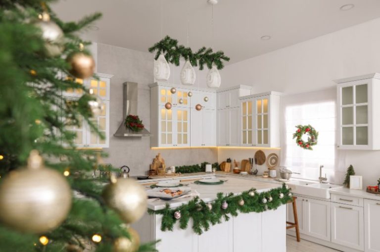 decoration de cuisine pour noel