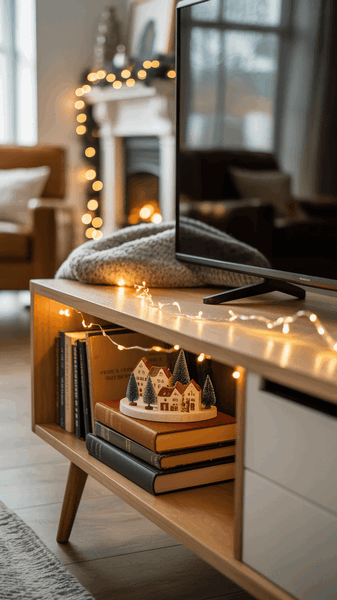 decoration de noel du meuble tv 2