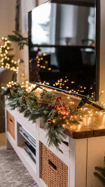 decoration de noel du meuble tv 6 1
