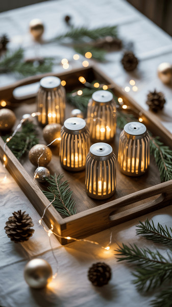 decoration de table pour noel