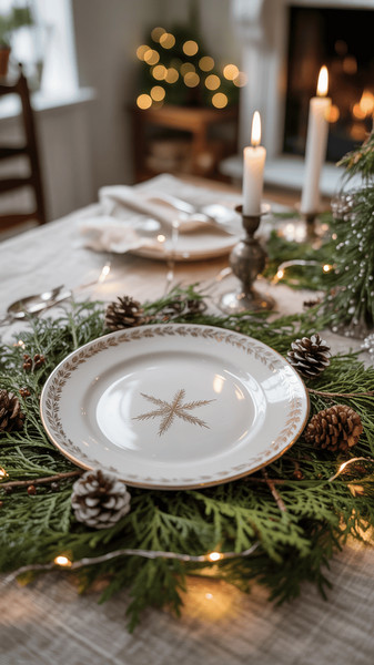 decoration de table pour noel 3