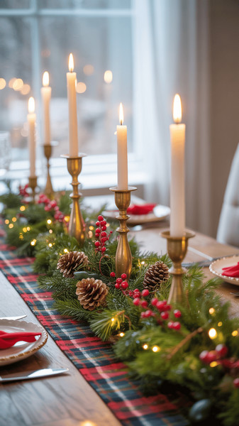 decoration de table pour noel 4