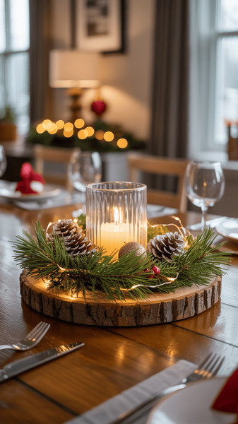 decoration de table pour noel 5