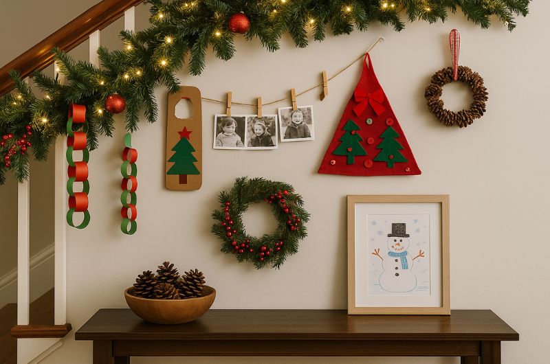 Décorations de Noël pour le couloir : accueillez vos invités avec style !