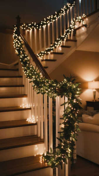 décorations de noel pour le couloir