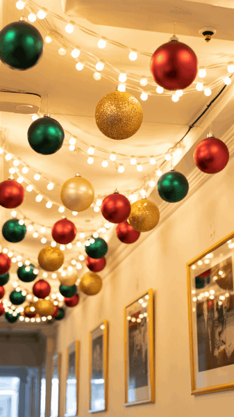 décorations de noel pour l'entrée