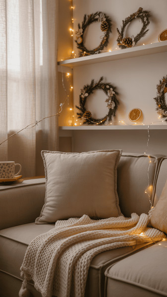 decorations de noel pour petits appartements 4