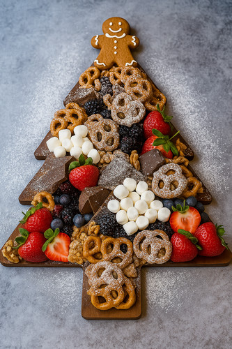 plateaux de charcuterie de noel
