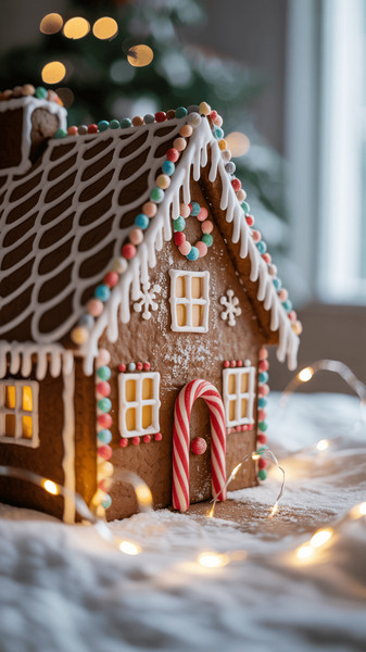 idées de maisons en pain d'épices