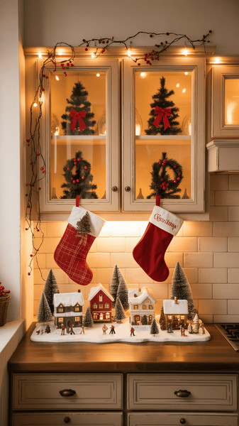 meubles de cuisine pour noel 7