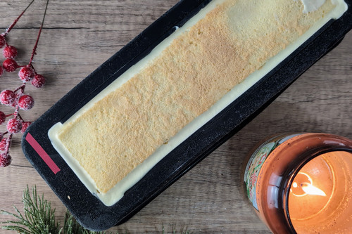 buche fromage blanc framboises 2