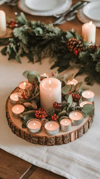 centres de table de noel 1