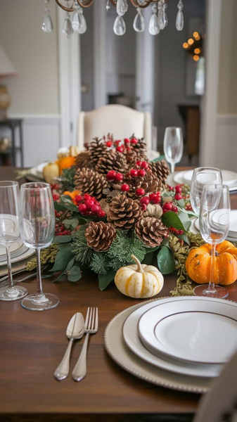 centres de table de noel 2