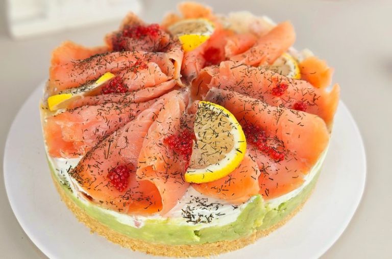 cheesecake saumon avocat