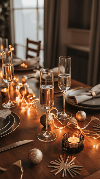 decorations de table de nouvel an 12