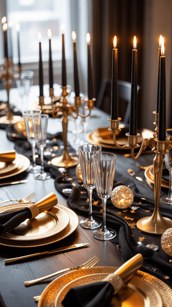 decorations de table de nouvel an 8