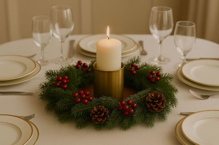 idees de centres de table de noel