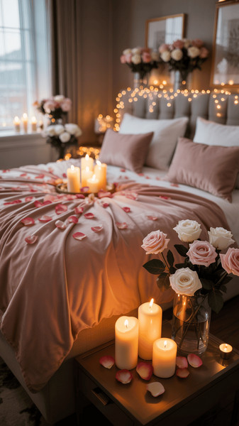 decorer une chambre dhotel pour la saint valentin 8