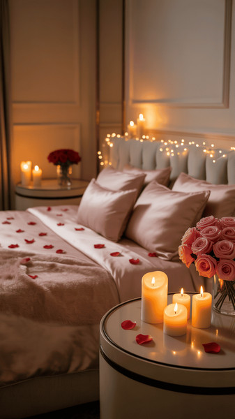 decorer une chambre dhotel pour la saint valentin 9