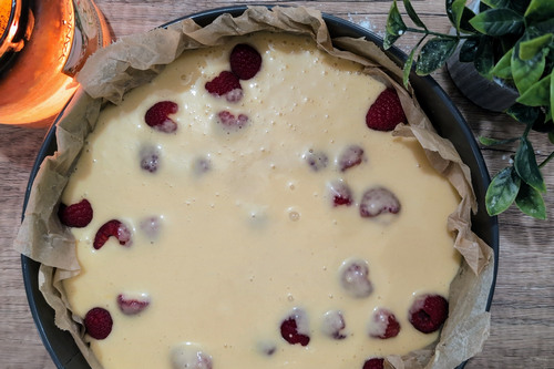 gateau aux framboises 1