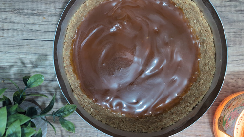 tarte chocolat caramel