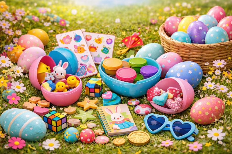 Que mettre dans les oeufs de Pâques ? 25 idées créatives et originales
