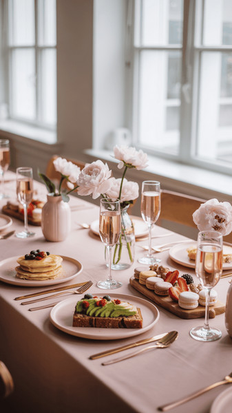 plateau petit dejeuner de saint valentin 5